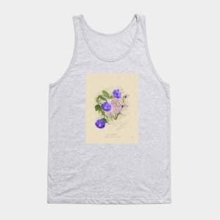 September Flower Birth Month Illustration Tank Top